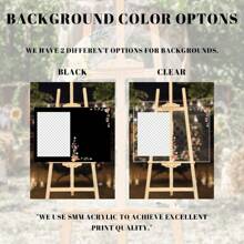 婚礼入口指示牌、婚礼欢迎牌、婚礼拱门装饰、个性化婚礼欢迎牌、定制婚礼指示牌、婚礼指示牌 - 款式6 - 查看 9