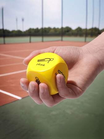 2pcs Fitness Dice - Exercise Dice (6 Sides) - Game For Group Fitness And Workout Classes - Includes Pushups, Squats, Crunches, Jumping Jacks, Burpees And Wildcard (Portable Bag) Gym Accessories