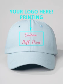 1 pièce Casquette de baseball unisexe avec lettres personnalisées imprimées - casquette de baseball - Voir 7