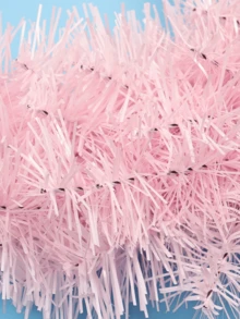 1 Pc, Christmas Shopping MallHotel Decoration Wreath11.81inch Encrypted Green, PinkPVC Wreath Christmas Wreath - Pink - View 7