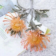 1pc Artificial Spider Chrysanthemum Flower, Wedding Bouquet, Home Decor, Photography Prop, Plastic Crab Claw Mum Decoration, Valentine Day, Gift,Fall Decor,Autumn,Fake Plants - Multicolor - View 14