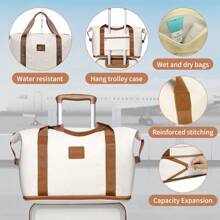 KONO 4 Piece Luggage Set 20 Inch Lightweight ABS Hard Case Carry-On Cabin Suitcase With TSA Lock Includes Weekender Bag Vanity Case And Toiletry Bag For Travel Suitcase Set Travel Suitcase Suitcases Suit Case Durable Travel Luggage Carry On