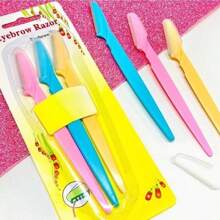 Kit 3 Razors For Trimming Eyebrows / Armpits / Body / Hair Removal - Nhiều màu - Xem 5