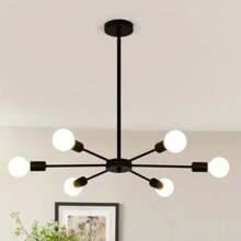 1pc Minimalist Nordic Style Modern Dining Room/Living Room Ceiling Lamp, Without Light Bulb