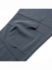 1pc Men's Outdoor Hiking Pants, Windproof, Waterproof Spring Autumn - Grey - View 10