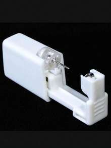 3/10/15件装耳洞穿刺枪一次性消毒安全耳环穿刺器套装耳钉鼻孔穿刺机身体珠宝工具配件 - 彩色 - 查看 7