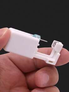 3/10/15件装耳洞穿刺枪一次性消毒安全耳环穿刺器套装耳钉鼻孔穿刺机身体珠宝工具配件 - 彩色 - 查看 8