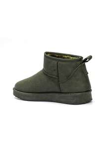 Comfortable Winter Snow Mountain Short Boots - Green - View 3
