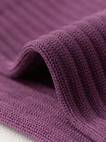 1/2 Pairs Purple Mesh Crew Socks For Men, Professional Basketball, Outdoor Sports, Moisture Wicking, Non-Slip, Cushioned, Elastic, Breathable, Fall