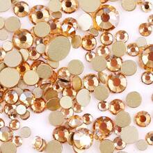 2-6 毫米,6 种尺寸混合,1440 件/包,闪亮金色、银色背面、平底水晶非热修复水钻钻石艺术珠水钻 DIY 美甲装饰饰品宝石用品 - 混尺寸 - 查看 13