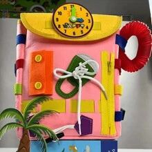 Personalized Preschool Backpack Sensory Toys Lightweight - Multicolor - View 1