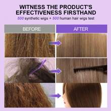 owlam 2-In-1 Wig Shampoo For Synthetic Hair-Gentle 2-In-1 Shampoo & Conditioner - Revitalizes & Nourishes For Ultimate Wig Health And Manageability - Perfect For All Wig Types, Halloween - 100ml - View 2