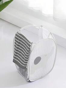 1PC Giỏ đựng đồ gia dụng, Giỏ đựng quần áo bẩn gia dụng, Giỏ đựng quần áo bẩn thoáng khí đơn giản có thể gấp lại, Giỏ đựng quần áo bẩn dung tích lớn, Thích hợp sử dụng hàng ngày tại nhà - Nhiều màu - Xem 2