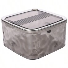 1 pieza Caja de almacenamiento de accesorios para el cabello de lujo y de moda para niñas, organizador de acrílico transparente para pinzas para el cabello, lazos para el cabello y diademas, joyero, estuche, soporte para brochas de maquillaje, soporte para brochas, organizador de perfumes, bolsa de almacenamiento, regalos para mujeres, regalos de Navidad, ideas de regalos para mujeres, decoración de habitación - Multicolor - Ver 14