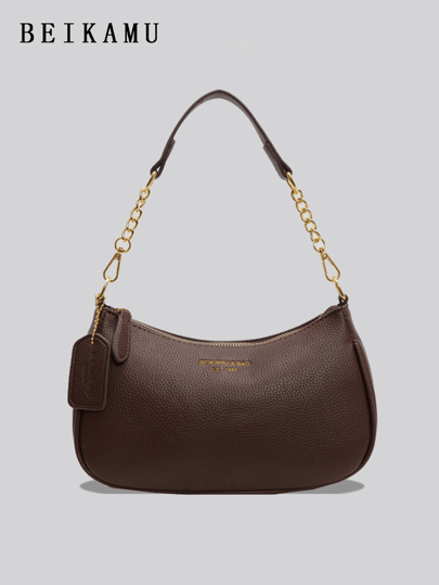 1 pieza Bolso de hombro de unicolor de PU para mujer, bolso versátil para el trabajo y el transporte, bolso cruzado con correa ajustable (Ligera diferencia de color entre el producto real y la imagen debido a la iluminación y el ángulo durante la fotografía)