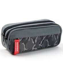 Großer Kapazität Federmäppchen, Stiftebox, einfaches Schüler Federmäppchen Stiftebox Aufbewahrungsbox Geschenk, Schüler Zubehör, Schul-Lernbedarf, Mehrzweck Federmäppchen, kreative Stiftebox, Aufbewahrungstasche für den Schreibtisch, Bürobedarf - 21cm*9cm*5cm - Übersicht 5