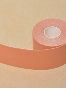 KIT 3 ROLO Levanta Peito Adesivo Seios Sutiã Fita Push Up Invisível cor beGe - Bege - Visão 1