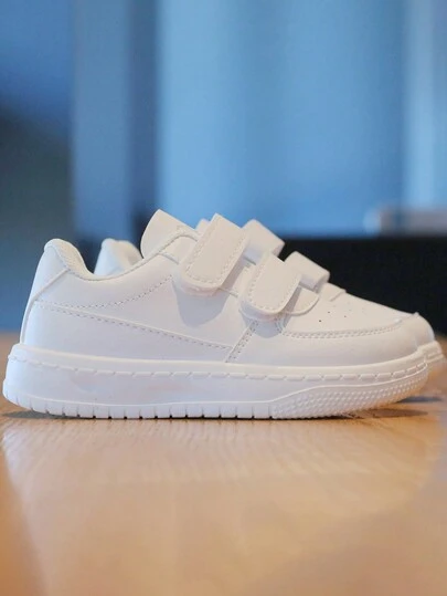 1 Pair Child/Toddler Unisex Soft-Sole Casual Canvas Sneakers