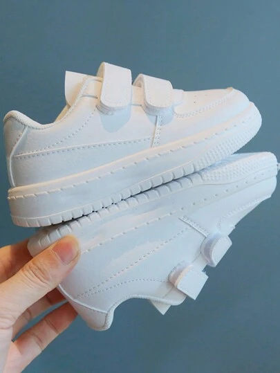 1 Pair Child/Toddler Unisex Soft-Sole Casual Canvas Sneakers