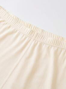 mini bala Girls' Pajamas: Skin-Friendly, Sweat-Absorbing Base Suit