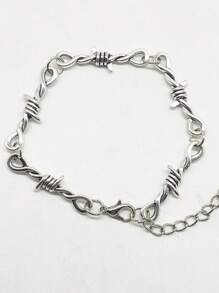 Punk Thorn Decor Bracelet