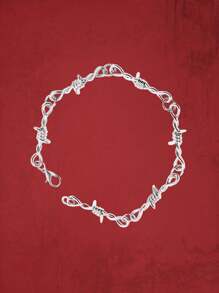 Punk Thorn Decor Bracelet