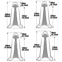 1pc Red Long Multi-Size Hooded Caped Robe Costume Prop  Cloak, Halloween - Red - View 2