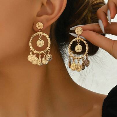 Fashionable Personalized Water Drop Earrings