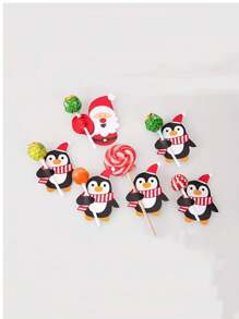 25PCS Christmas Candy Gift Packaging Santa Claus Penguin Lollipop Paper Card Decoration Card Insert, Weird Stuff, Mini Stuff, Cute Aesthetic Stuff, Cool Gadgets, Unusual Items Christmas Decorations Christmas Decor Christmas Gifts Christmas Party Supplies Christmas Gift Bags Christmas Bags Christmas Stickers Christmas Christmas Decorations Christmas Pajamas Christmas Gifts Christmas Decor
