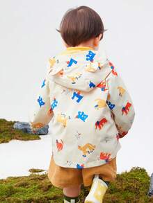 Áo khoác gió trẻ em Mini Bala - trắng - Xem 3