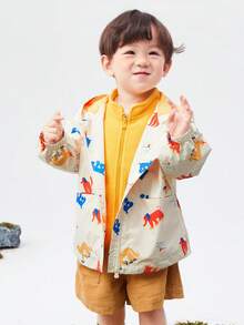 Áo khoác gió trẻ em Mini Bala - trắng - Xem 1