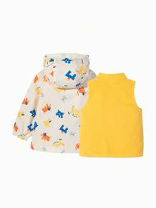 Áo khoác gió trẻ em Mini Bala - trắng - Xem 5