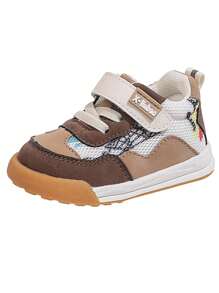 1 Pair Kids Camo Mesh Sports Shoes With TPR Rubber Non-Slip Sole For Outdoor Activities, Suitable For Toddlers