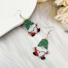 8pairs Cute Easter Gnome Dangle Earrings, Funny Gnome Pendant Earrings For Women Holiday - Multicolor - View 10