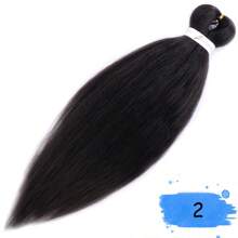 编织发预拉伸 18-36 英寸编织发不发痒热水定型专业合成接发适用于日常编织 - 彩色 - 查看 130