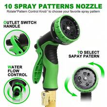 4X Stronger DeluxeFlex - Heavy-Duty, Expandable, Flexible, Kink-Resistant, Burst-Proof Garden Water Hose For Effortless Watering And Longer Durability - 75英尺 - 查看 5