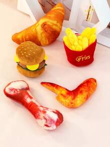 1 件猫/狗爱好者礼物和狗/猫妈妈爱宠物毛绒玩具，挤压声音模拟罐玩具，适合狗爱好者和狗妈妈爱和猫爱好者和猫妈妈爱，咀嚼和牙齿清洁，猫/狗爱好者礼物和狗/猫妈妈爱宠物用品 - 彩色 - 查看 10