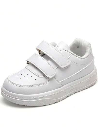 1 Pair Child/Toddler Unisex Soft-Sole Casual Canvas Sneakers