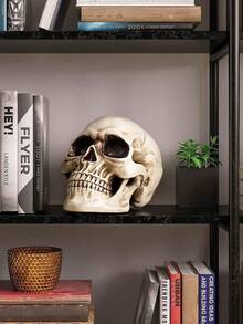 Life Size Human Skull Model 1:1 Replica Realistic Human Adult Skull Head Bone Model (White)Michale Myers,Black Myth Wukong,Day Of Dead Figures - Multicolor - View 10