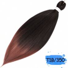 编织发预拉伸 18-36 英寸编织发不发痒热水定型专业合成接发适用于日常编织 - 彩色 - 查看 95