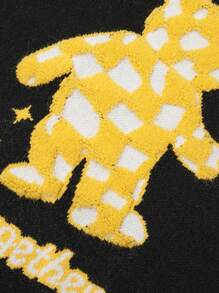 mini bala Teen Boy Sweater Autumn Baby Pullover Knit Sweater - Black - View 7