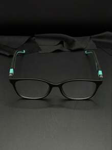 Children's Glasses Children's Frame Boy Girl Square Rubberized Flexible - 綠色 - 查看 4