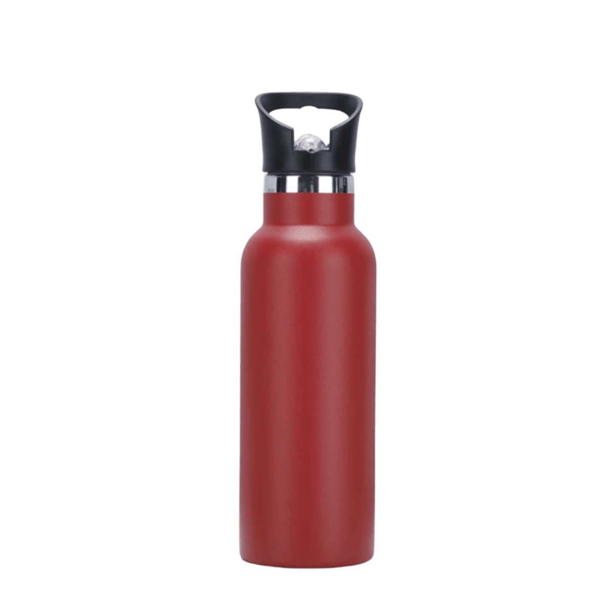750ML Stainless Steel Water Bottle - 紅色 - 查看 1