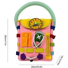 Personalized Preschool Backpack Sensory Toys Lightweight - Multicolor - View 6
