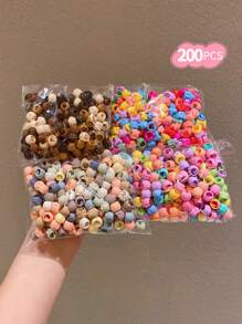200pcs Cartoon Hair Clips Cute Hair Accessories For Girls