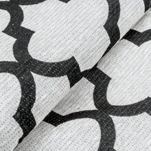 Jacquard Fabric Rug With Latex 2.00 M X 3.00 M - Raw Arabesque - 白色 - 查看 4