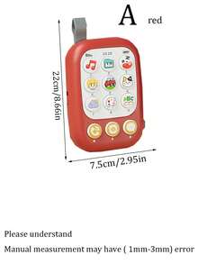 Kids Camera Toy Phone, Realistic Electronic Educational Toy With Music And Camera For Boys And Girls - Multicolor - View 4