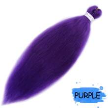 编织发预拉伸 18-36 英寸编织发不发痒热水定型专业合成接发适用于日常编织 - 彩色 - 查看 138