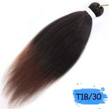 编织发预拉伸 18-36 英寸编织发不发痒热水定型专业合成接发适用于日常编织 - 彩色 - 查看 47