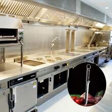 High Quality Bone Cutting Knife With Leather Case Suitable For Kitchen, Outdoor Camping, Etc. It Is An Excellent Gift For Fathers And Husbands - Bone cutting knife+leather cover - View 7